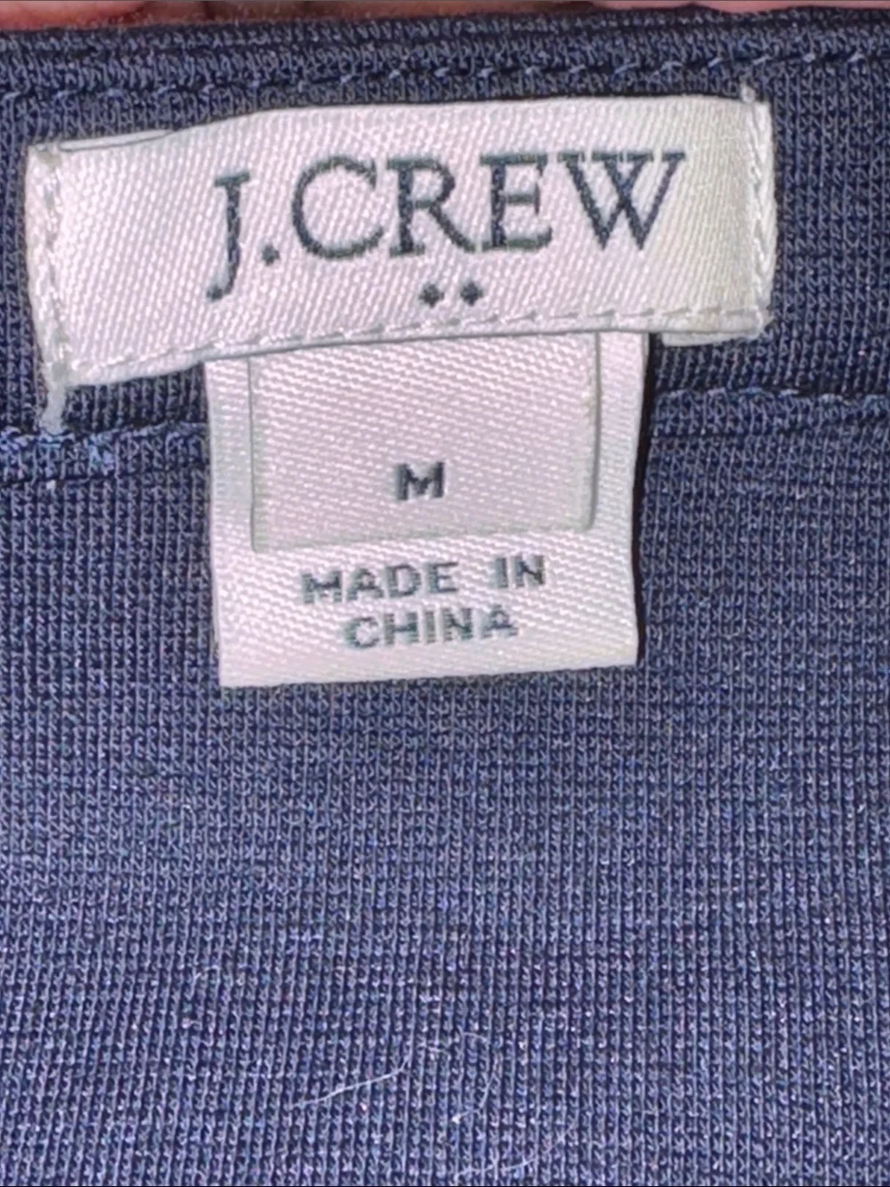 J. Crew Navy Lace-Up Short Sleeve Mini Dress size M